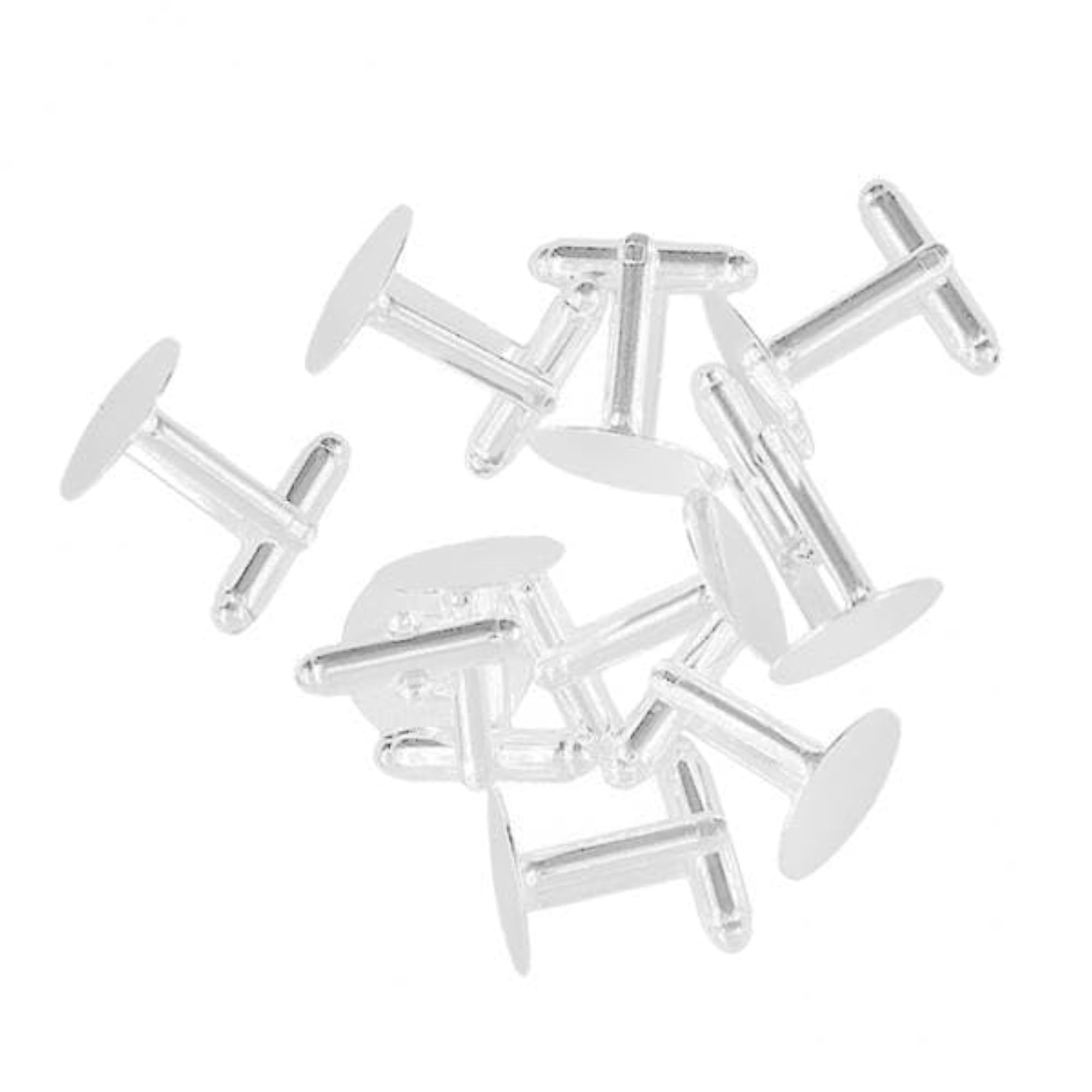 2x10 Set 15mm Blank Setting Base Pad Cuff Links